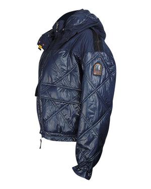 Parajumpers Madina Pencil Dark Navy Blue Padded Jacket S