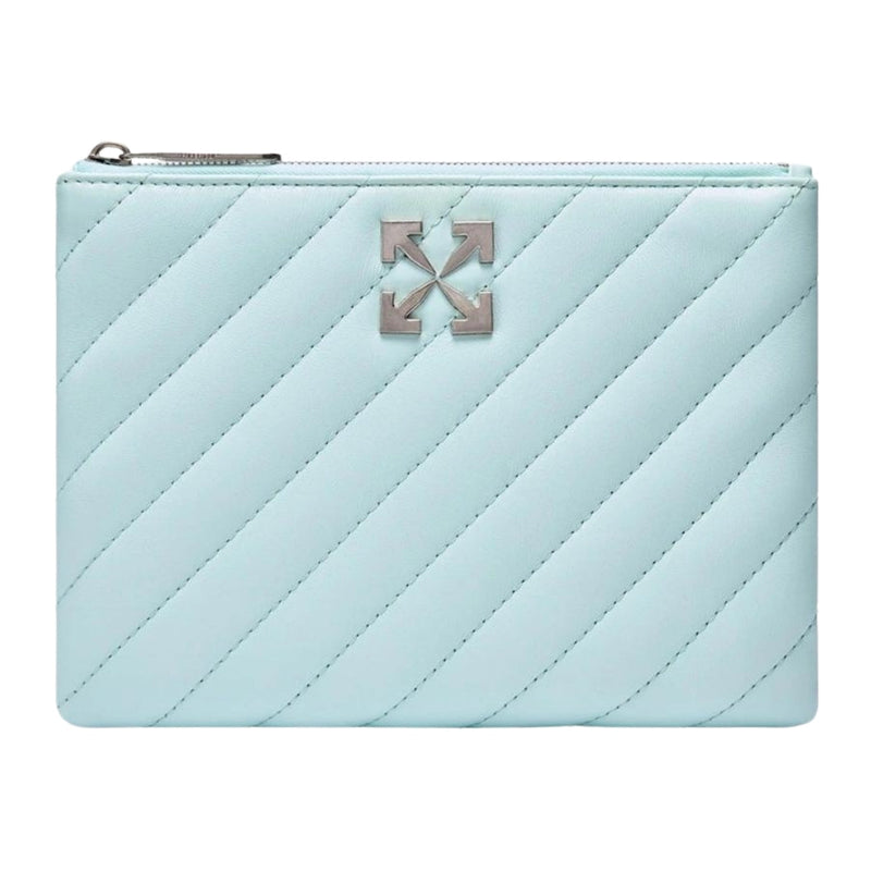 Off-White Off-White Jackhammer Flat Pouch Blue Bag — buy online at Garment Vault