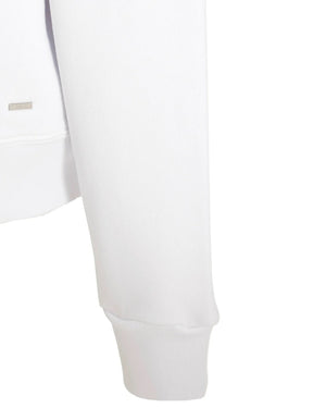 Amiri Stencil Logo White Sweatshirt M