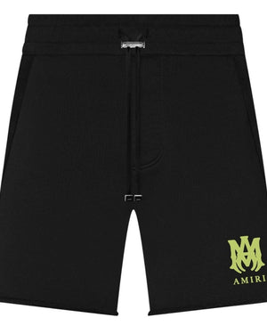 Amiri MA Logo Black Sweatshorts