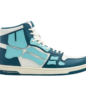 AMIRI SKELTOP HI PF23MFS046 533 Slate Blue Sneaker UK 8