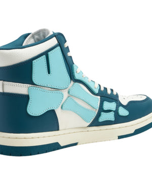 AMIRI SKELTOP HI PF23MFS046 533 Slate Blue Sneaker UK 8