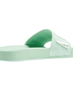 Amiri Sage Green Pool Sliders UK 4