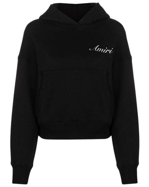 Amiri MA Script Black Hoodie S