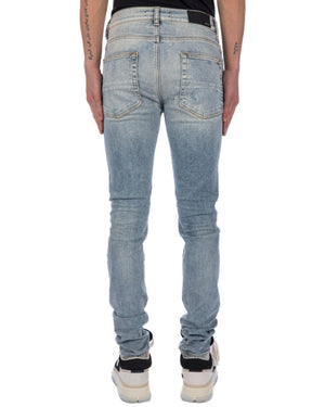 Amiri Tie Dye MX1 Stone Indigo Blue Jeans W30 / 32L