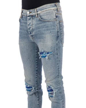 Amiri Tie Dye MX1 Stone Indigo Blue Jeans W30 / 32L
