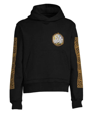 Amiri Lanscape Frame Design Black Hoodie S