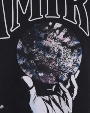 Amiri Crystal Ball Tie-Dye Purple Sweatshirt S