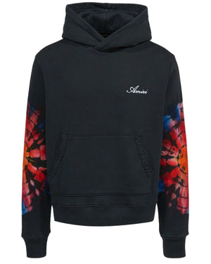 Amiri Spot Tie Dye Sleeves Black Hoodie S
