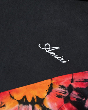 Amiri Spot Tie Dye Sleeves Black Hoodie S