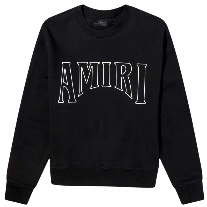 Amiri Amiri Sun Graphic On Back Black Sweatshirt — buy online at Garment Vault