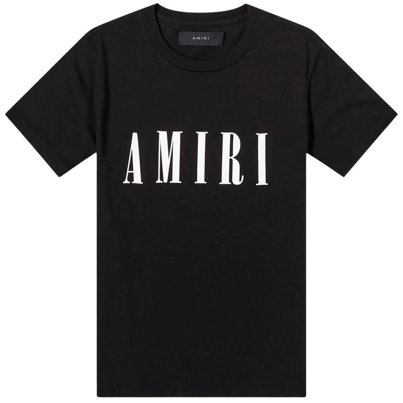 Amiri Amiri Large Brand Logo Black T Shirt — buy online at Garment Vault