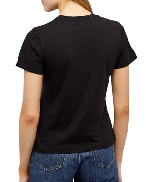 Amiri Large Brand Logo Black T-Shirt XXS