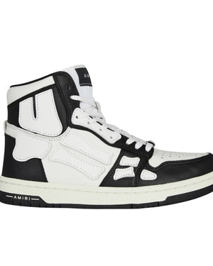 Amiri Skel Top High Top Black Sneakers PXMFS001 004 40 - Style Centre Wholesale
