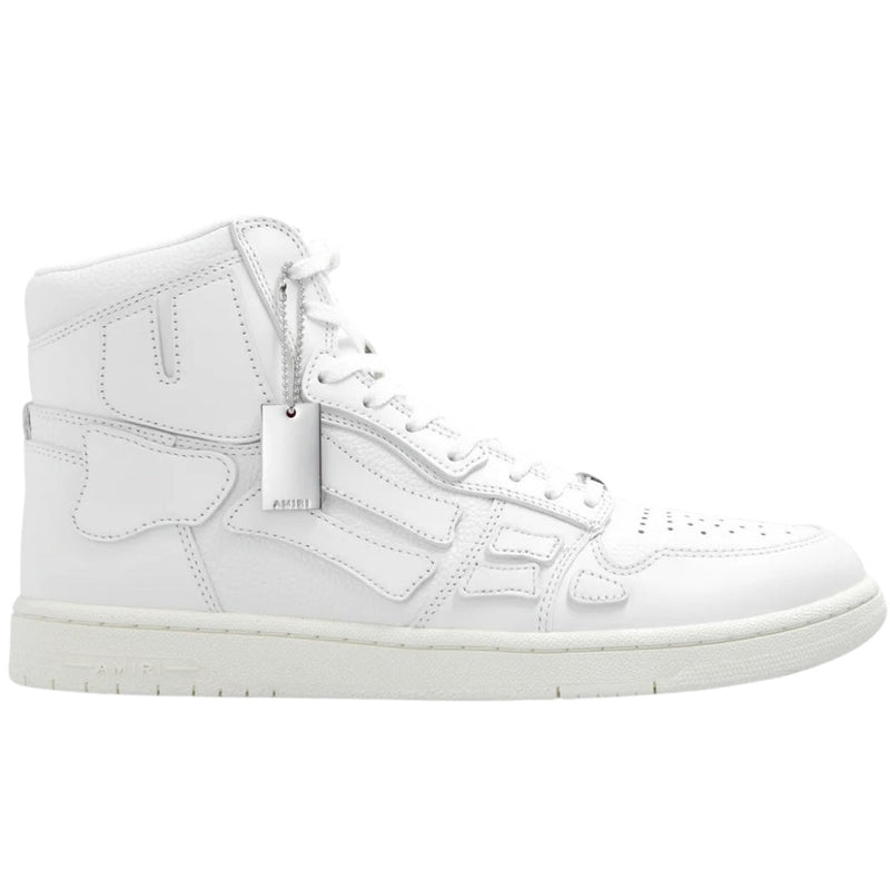 Amiri Amiri Skel Top High Top White Sneakers — buy online at Garment Vault