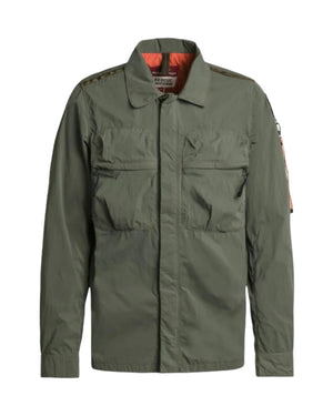Parajumpers Green Millard Overshirt