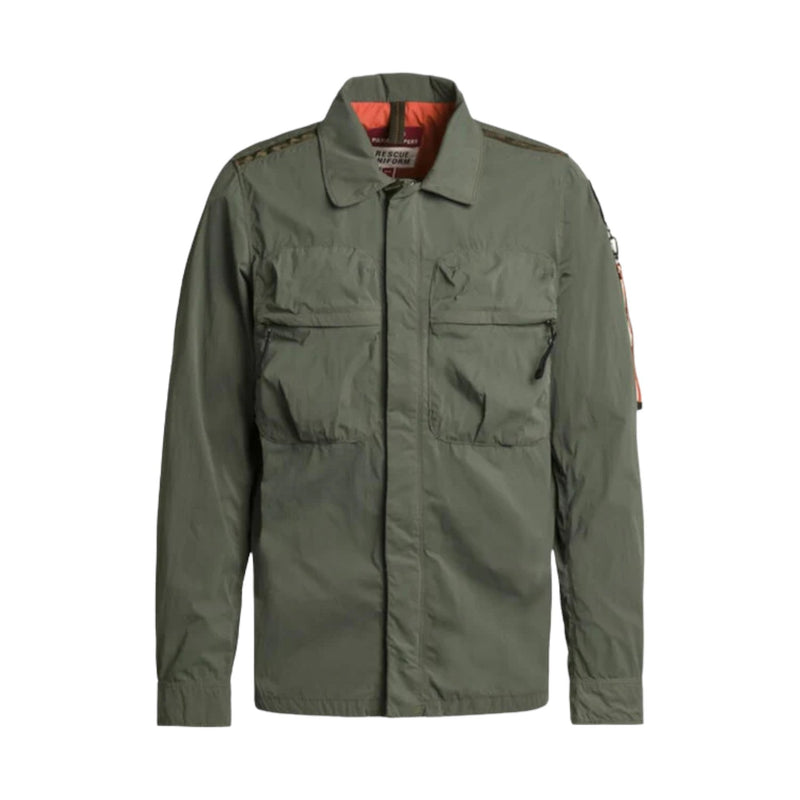 Parajumpers Parajumpers Green Millard Overshirt — buy online at Garment Vault