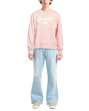 Amiri 22 Design Pink Sweatshirt M