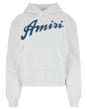 Amiri California Hawaiian Design White Hoodie XS