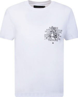 Amiri Precious Memories Design White T-Shirt XS