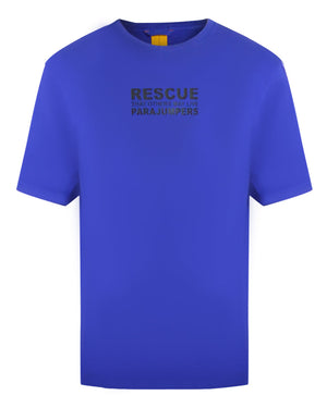 Parajumpers Rescue Logo Purple T-Shirt L