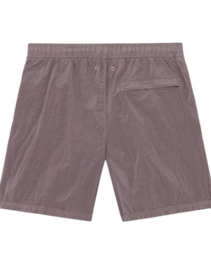 Stone Island Nylon Purple Grey Shorts