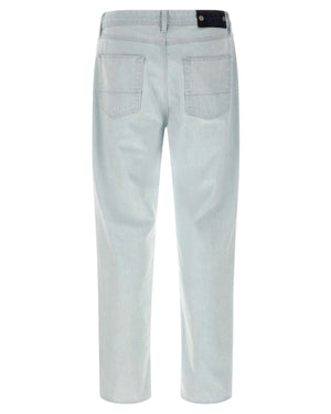 Stone Island Light Blue Straight Jeans