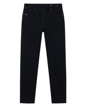 Stone Island Stretch Black Denim Rinsed Slim Jeans