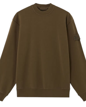 Stone Island Ghost Military Green Sweatshirt