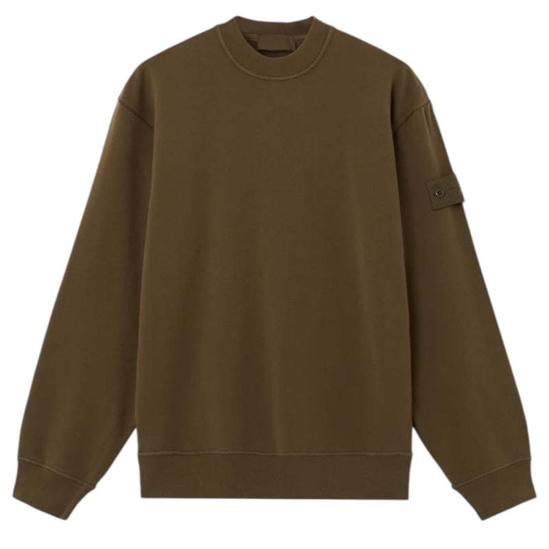 Stone Island Ghost Military Green Sweatshirt