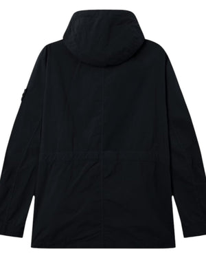 Stone Island Nylon Smerigliato Ghost Black Parka Jacket