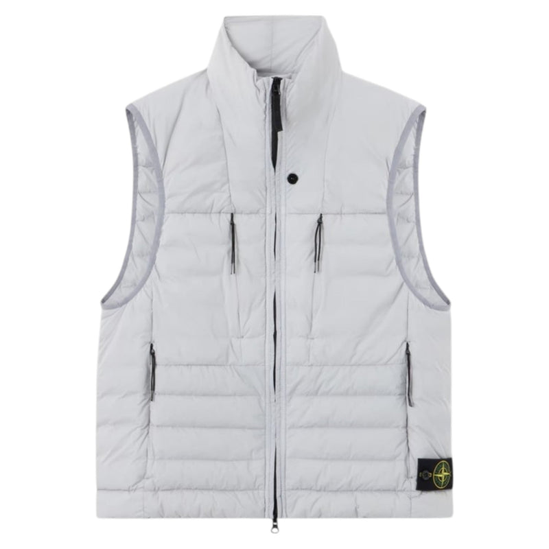 Stone Island Seamless Tunnel Nylon Down-Tc Ash Grey Gilet