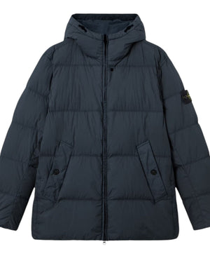 Stone Island Crinkle Reps NY Navy Jacket