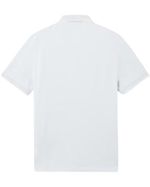 Stone Island Organic Cotton Elastane Pique Sky Blue Polo Shirt