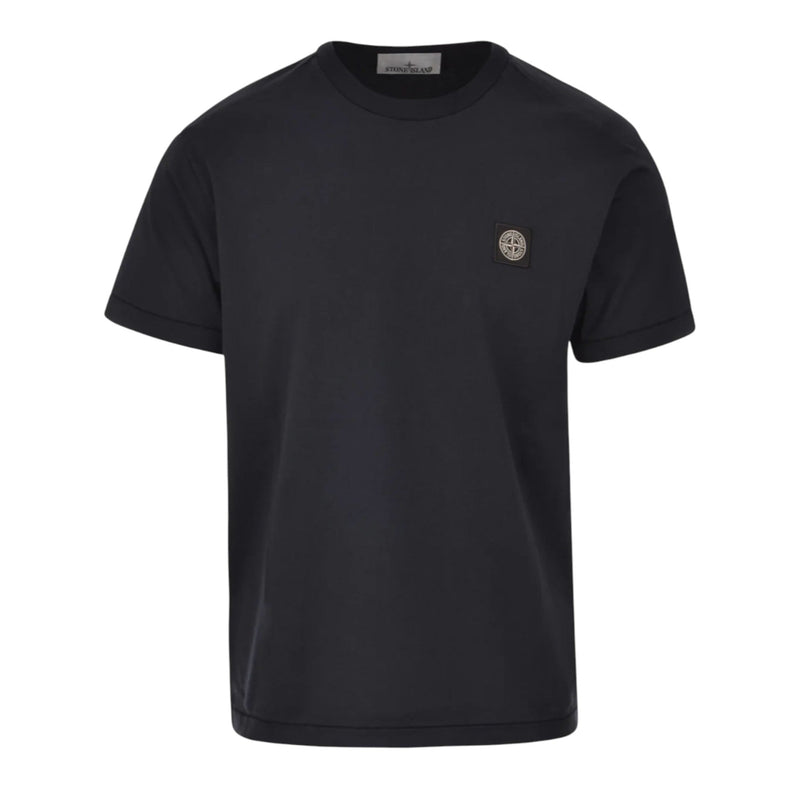 Stone Island Stone Island Compass Patch Logo Navy T-shirt — buy online at Garment Vault