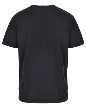 Stone Island Compass Patch Logo Navy T-shirt