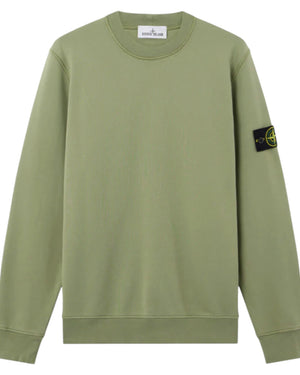 Stone Island Military Green Sweatshirt