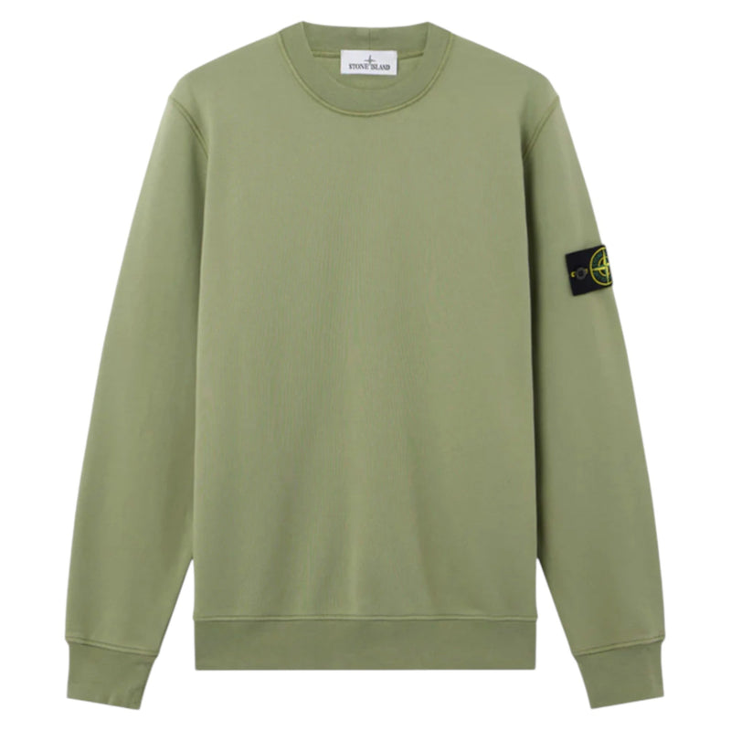 Stone Island Stone Island Military Green Sweatshirt — buy online at Garment Vault
