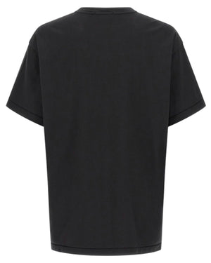 Stone Island Logo Patch Black T-Shirt