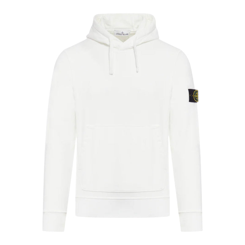 Stone Island White Hoodie