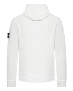 Stone Island White Hoodie