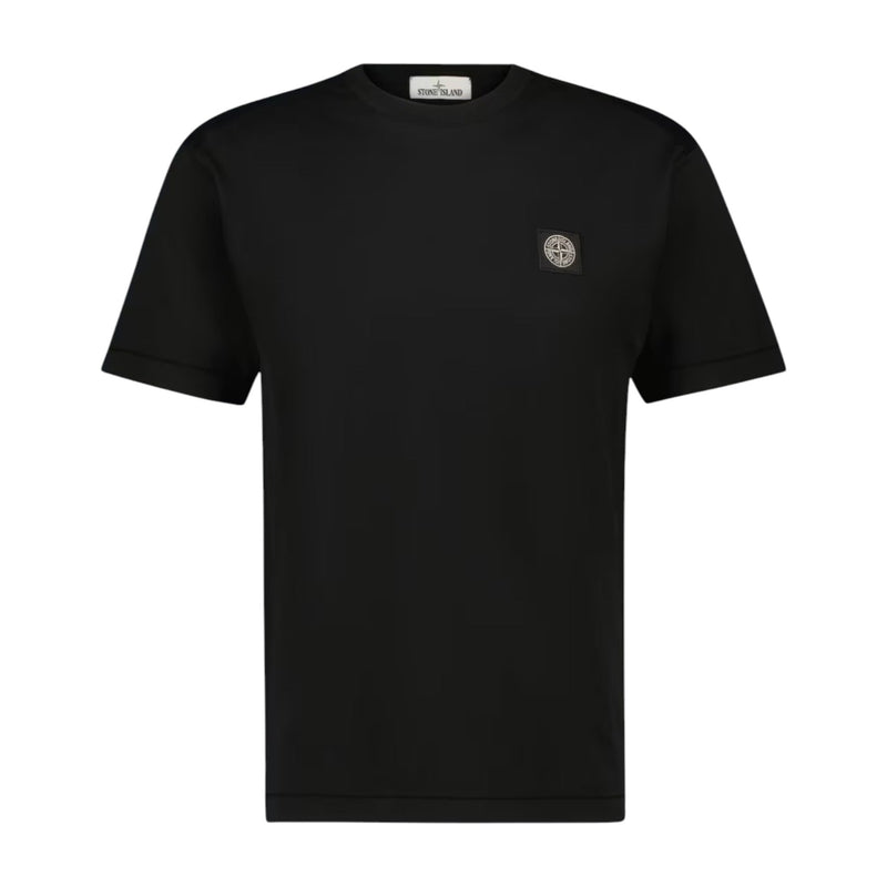 Stone Island Stone Island Logo Patch Black T-Shirt — buy online at Garment Vault