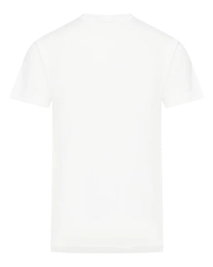 Stone Island White Logo Patch T-Shirt