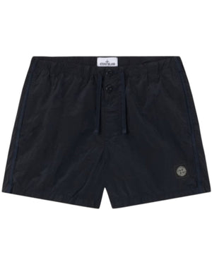 Stone Island Nylon Metal Navy Shorts