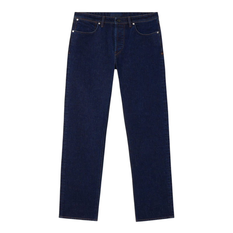 Stone Island Stone Island Indigo Denim-Rinsed Navy Blue Regular Jeans — buy online at Garment Vault