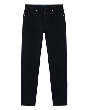 Stone Island Stretch Black Denim Rinsed Jeans