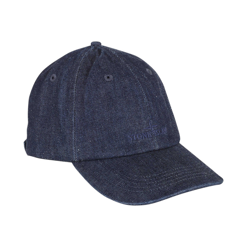 Stone Island Stone Island Navy Denim Hat — buy online at Garment Vault
