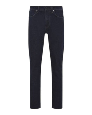 Stone Island Stretch Indigo Navy Denim Rinsed Slim Jeans