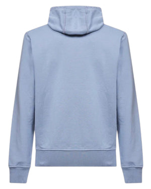 Stone Island Organic Avio Blue Hoodie