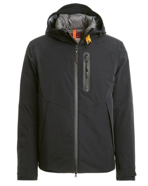 Parajumpers TAZIO PMJKFA01 TWO IN ONE JACKET 541 BLACK DOWN JACKET Mens L